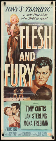 Flesh And Fury 1952 Insert