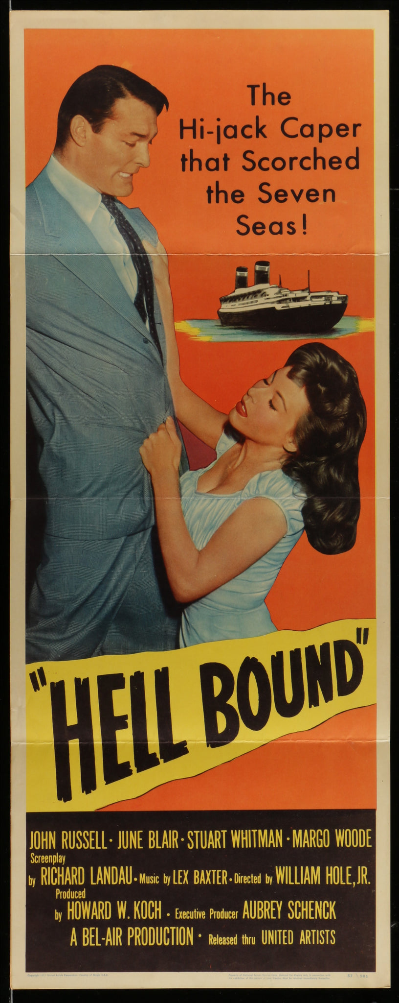 Hell Bound (1957 Insert)