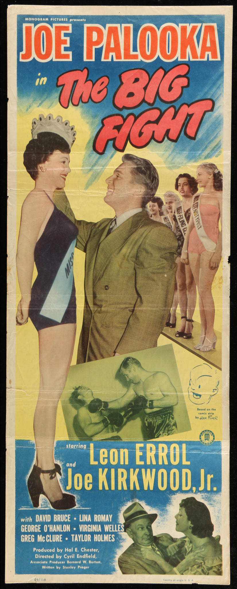 Joe Palooka in The Big Fight (1949 Insert)