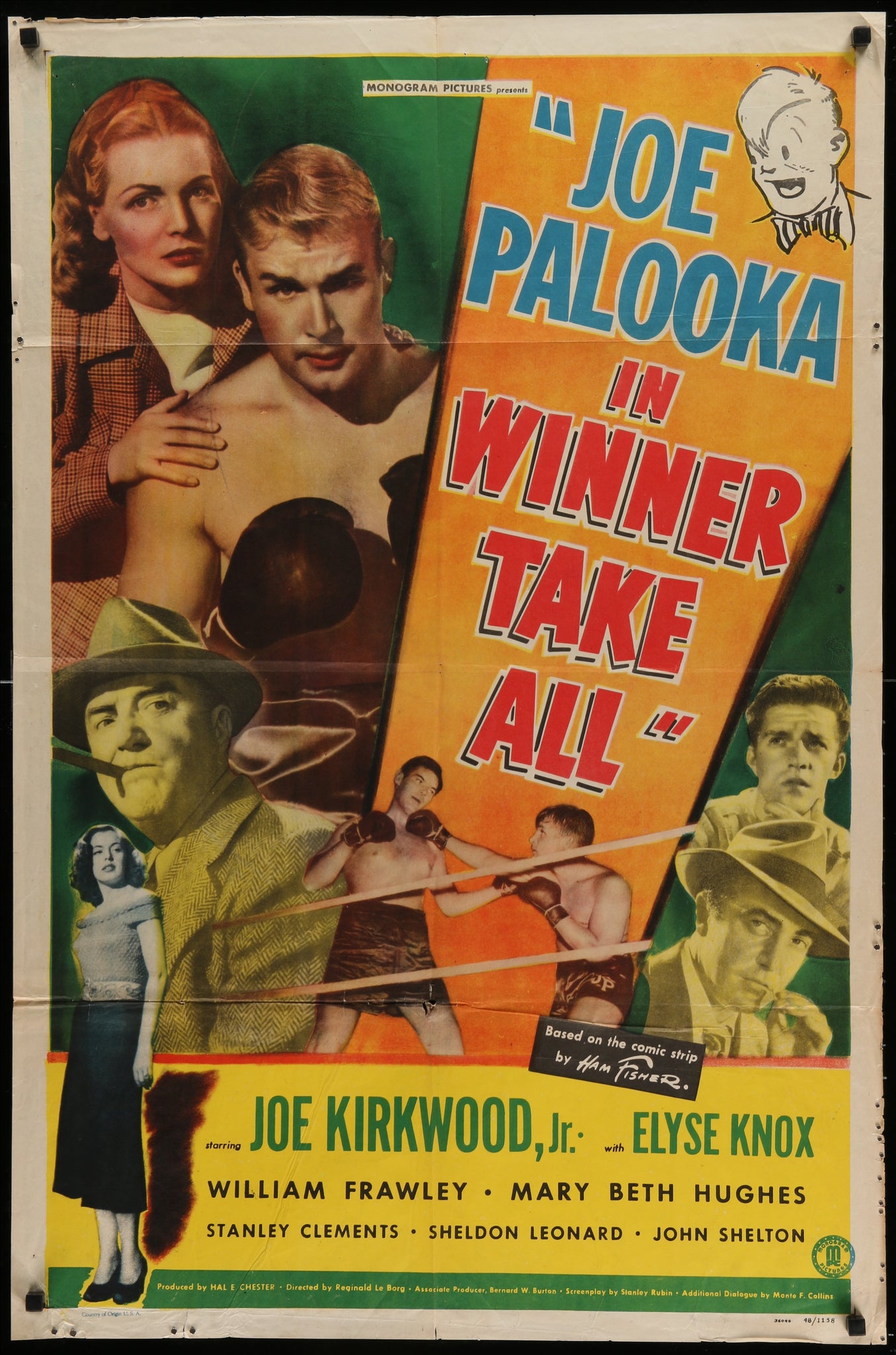Joe Palooka In Winner Take All (1948 1sh)