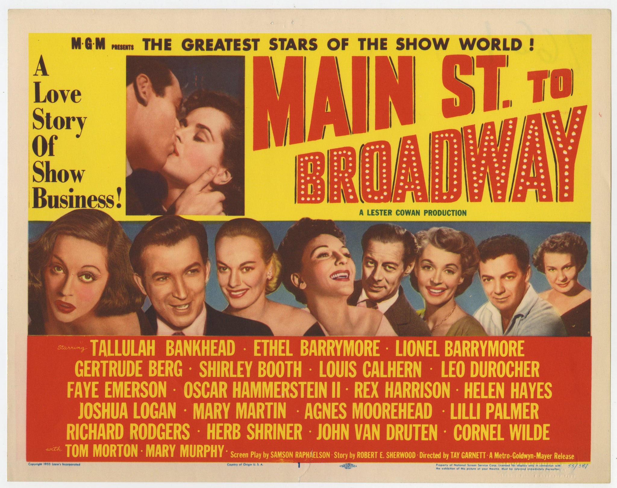 Main St. To Broadway (1953 TC)