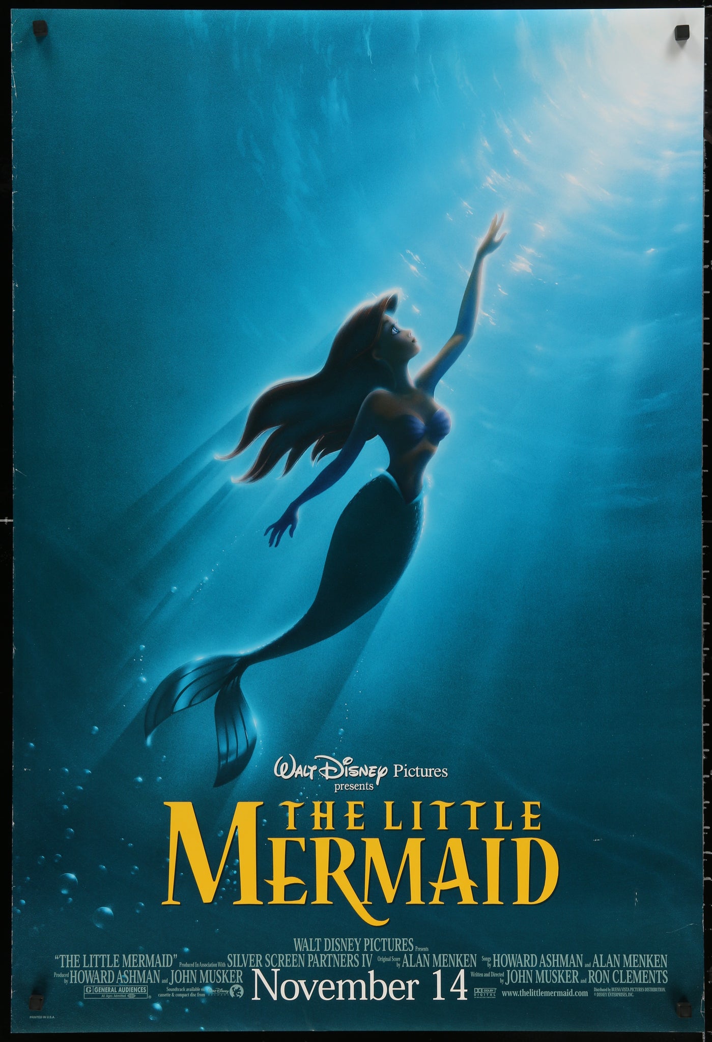 The Little Mermaid (R1997 DS 1Sh)