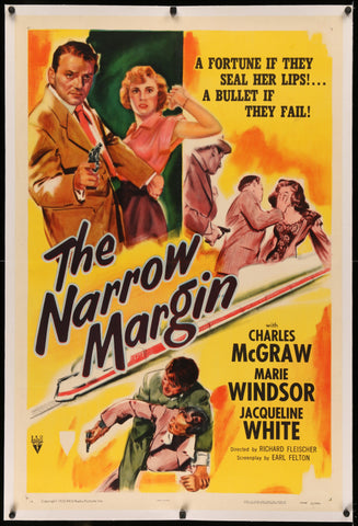The Narrow Margin (1952 1Sh Linen Backed)