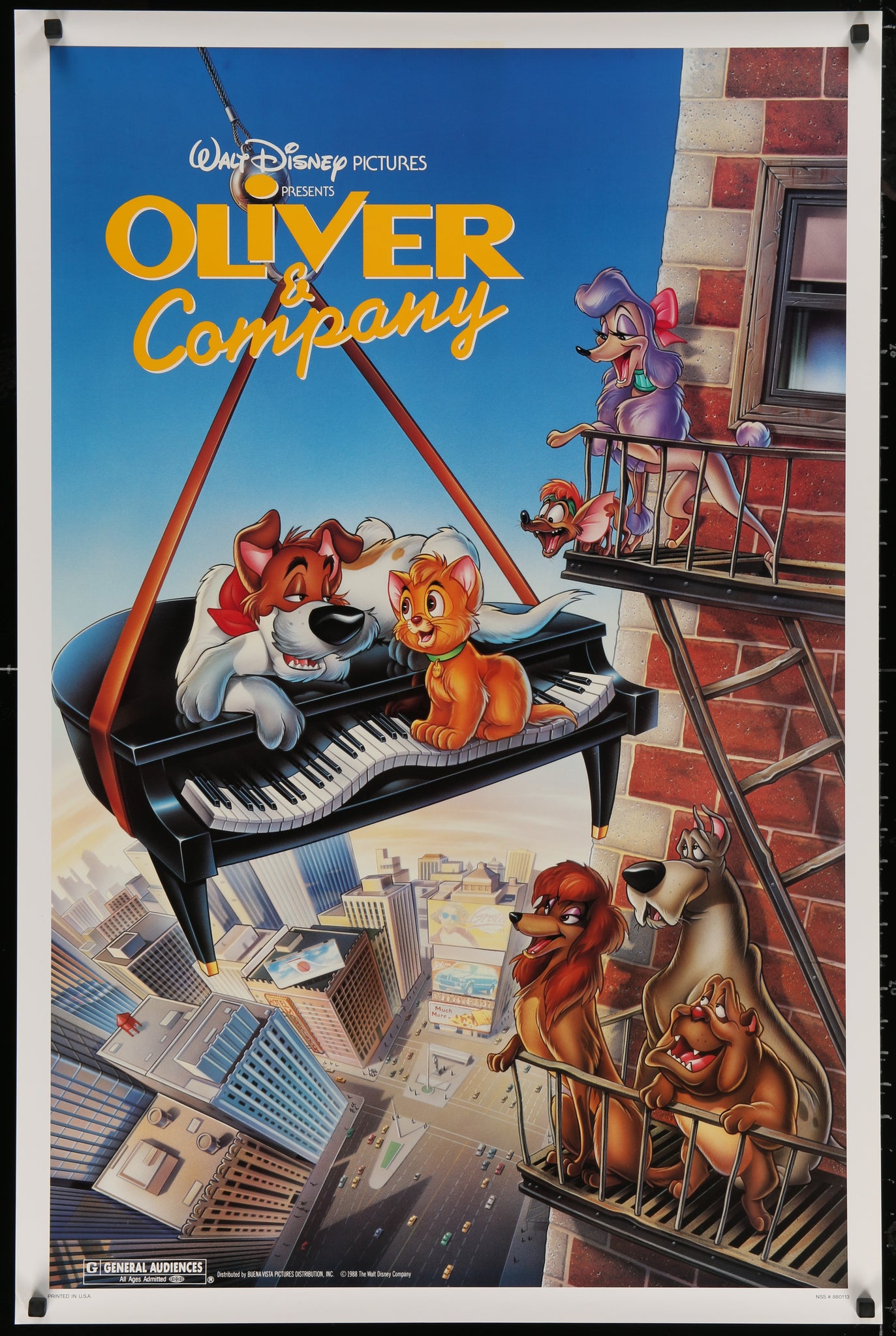 Oliver & Company (1988 1Sh)