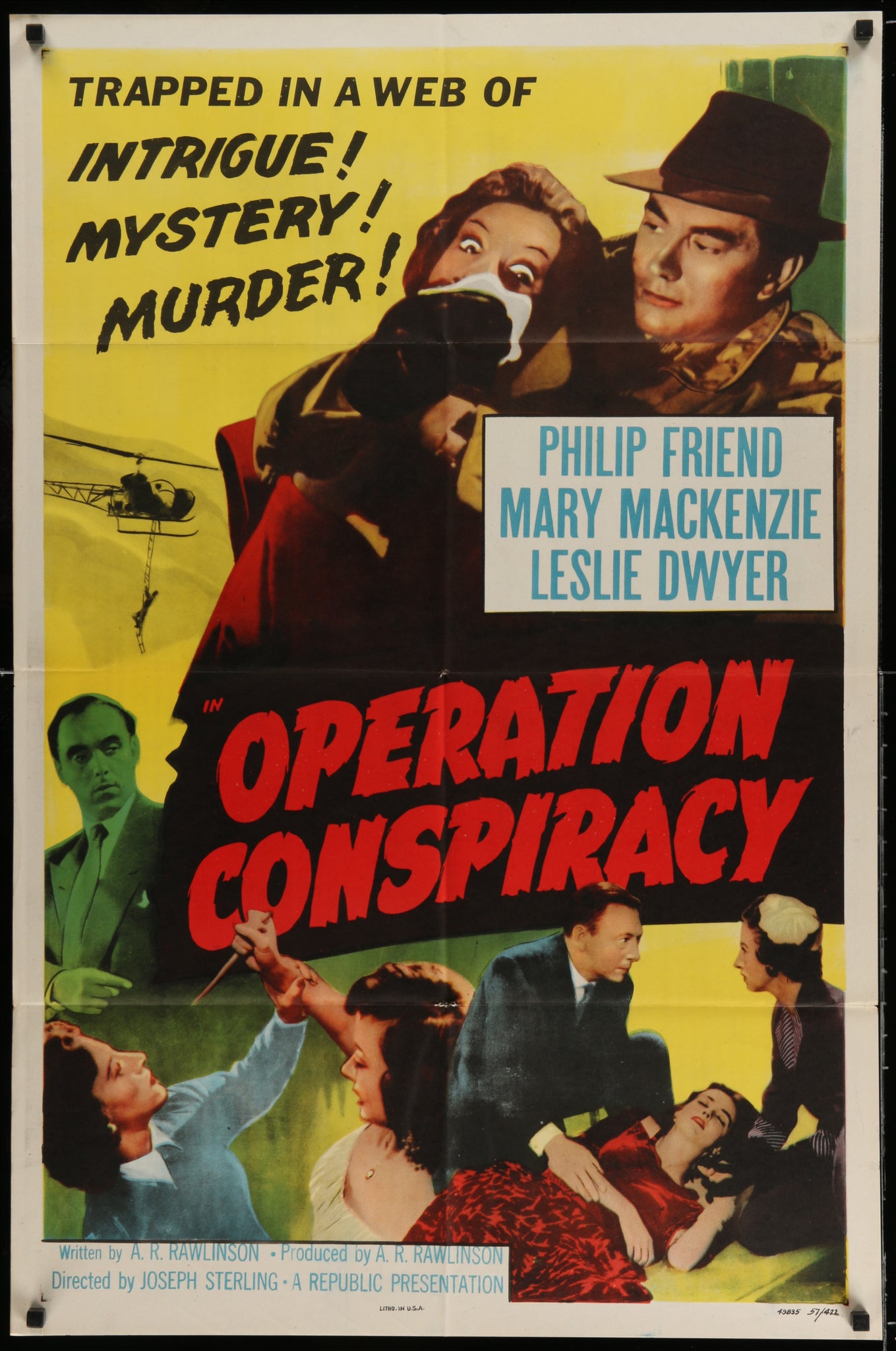 Operation Conspiracy 1957 1sh