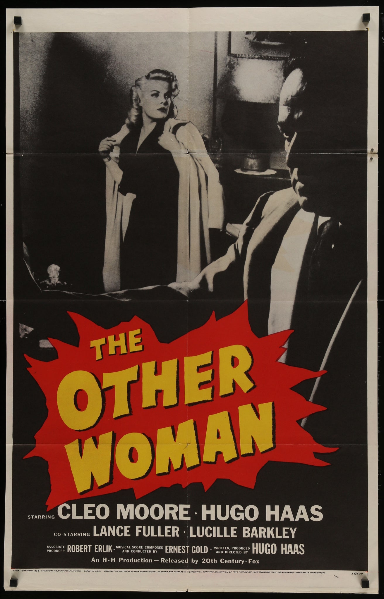 The Other Woman (1954 1sh)