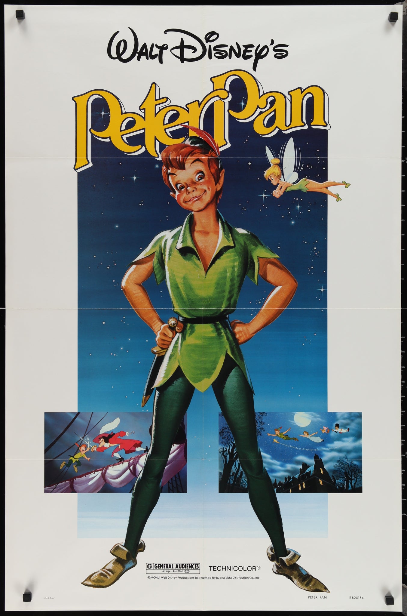 Peter Pan (R1982 1Sh)