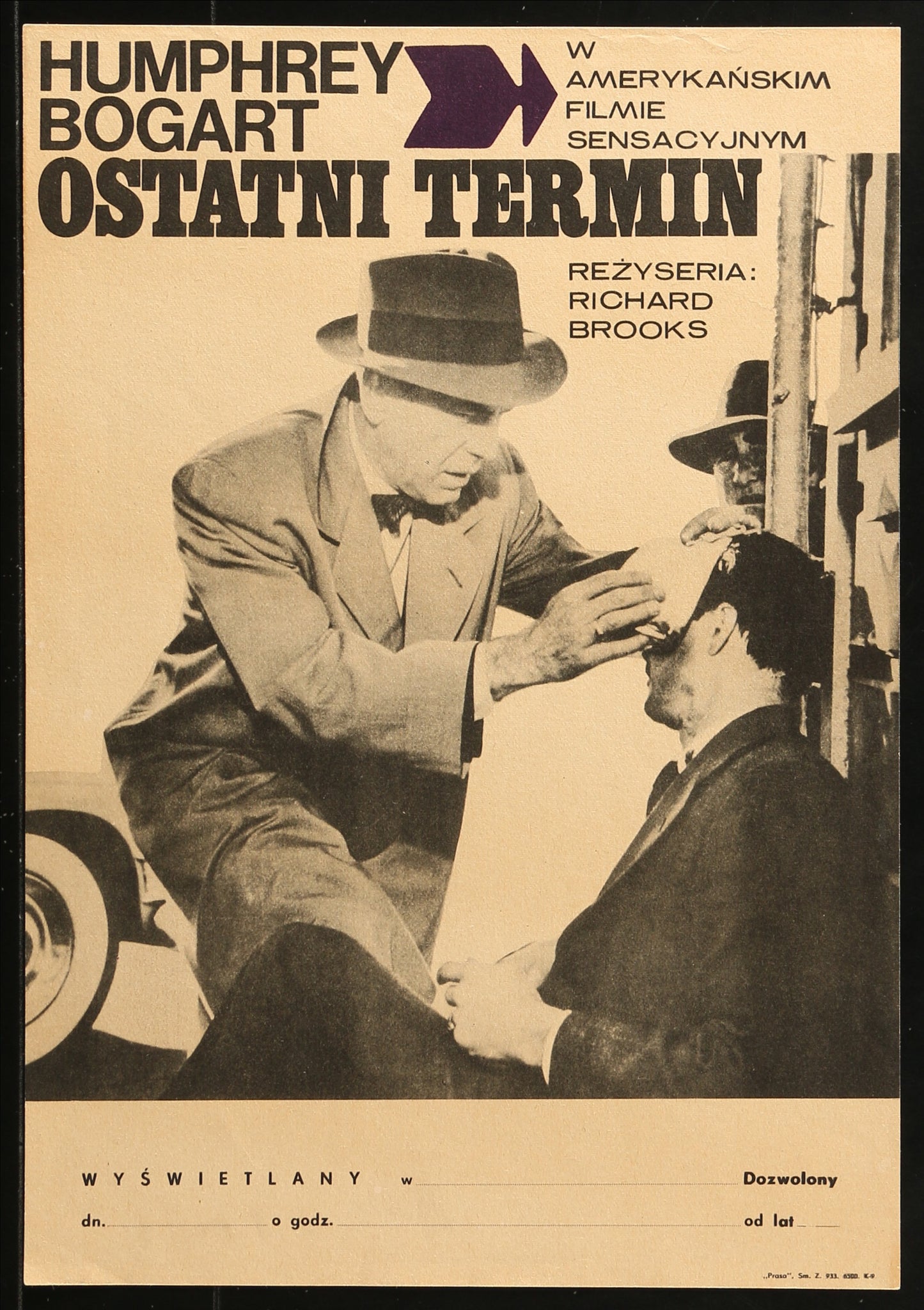 Deadline- U.S.A. (1952 Polish)