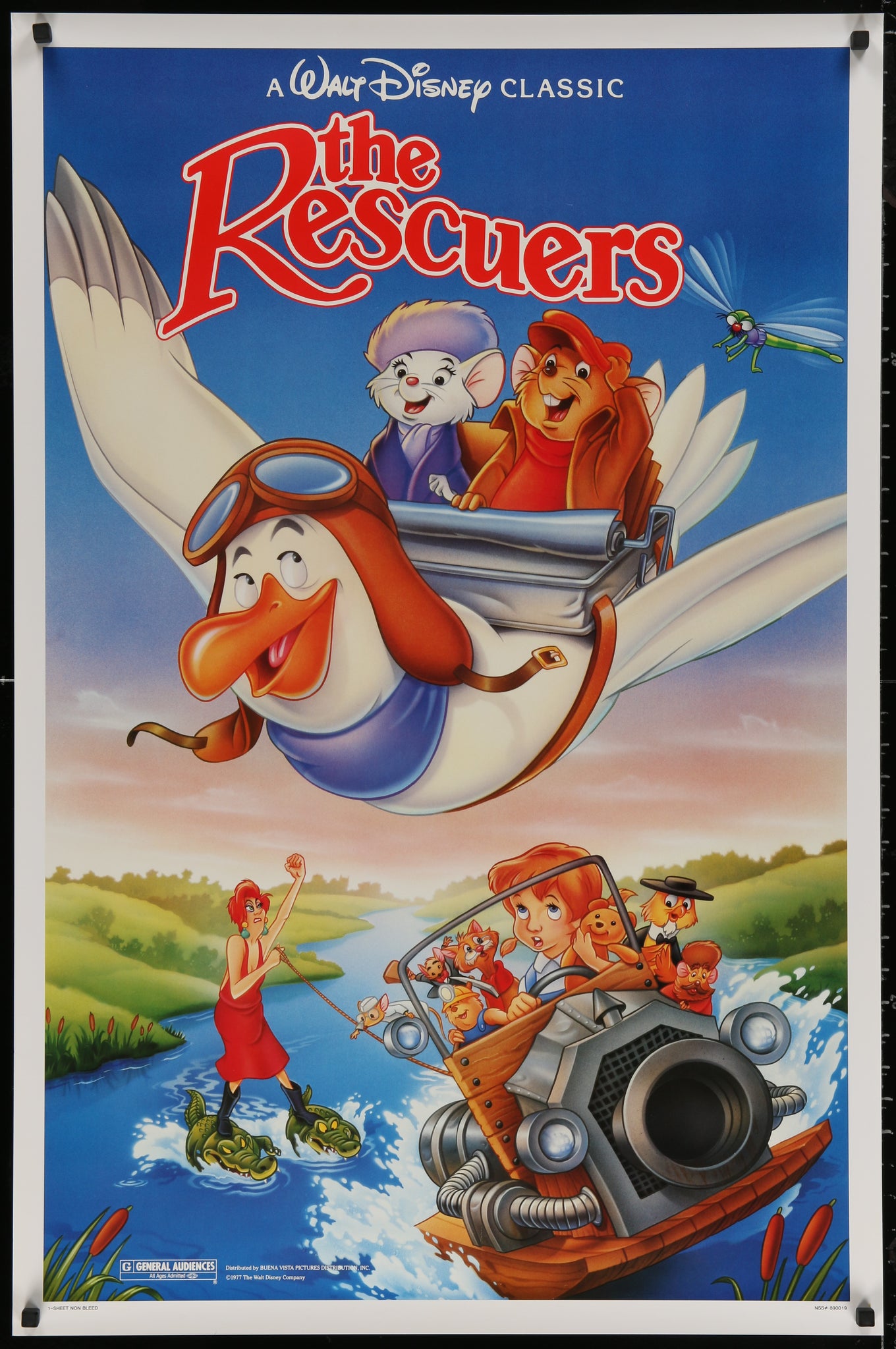 The Rescuers (R1989 1Sh)