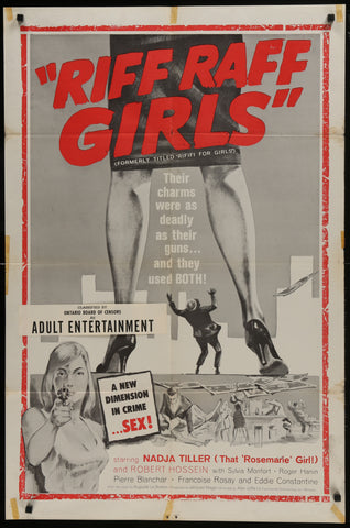 Riff Raff Girls (1962 1sh)