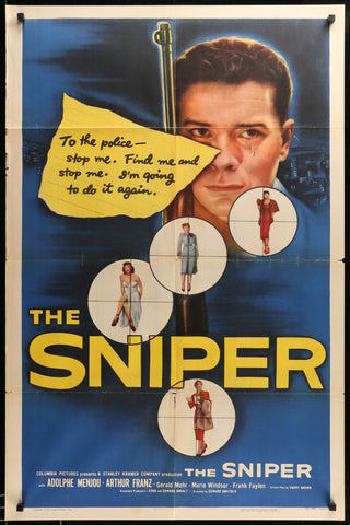 The Sniper (1952 1sh)