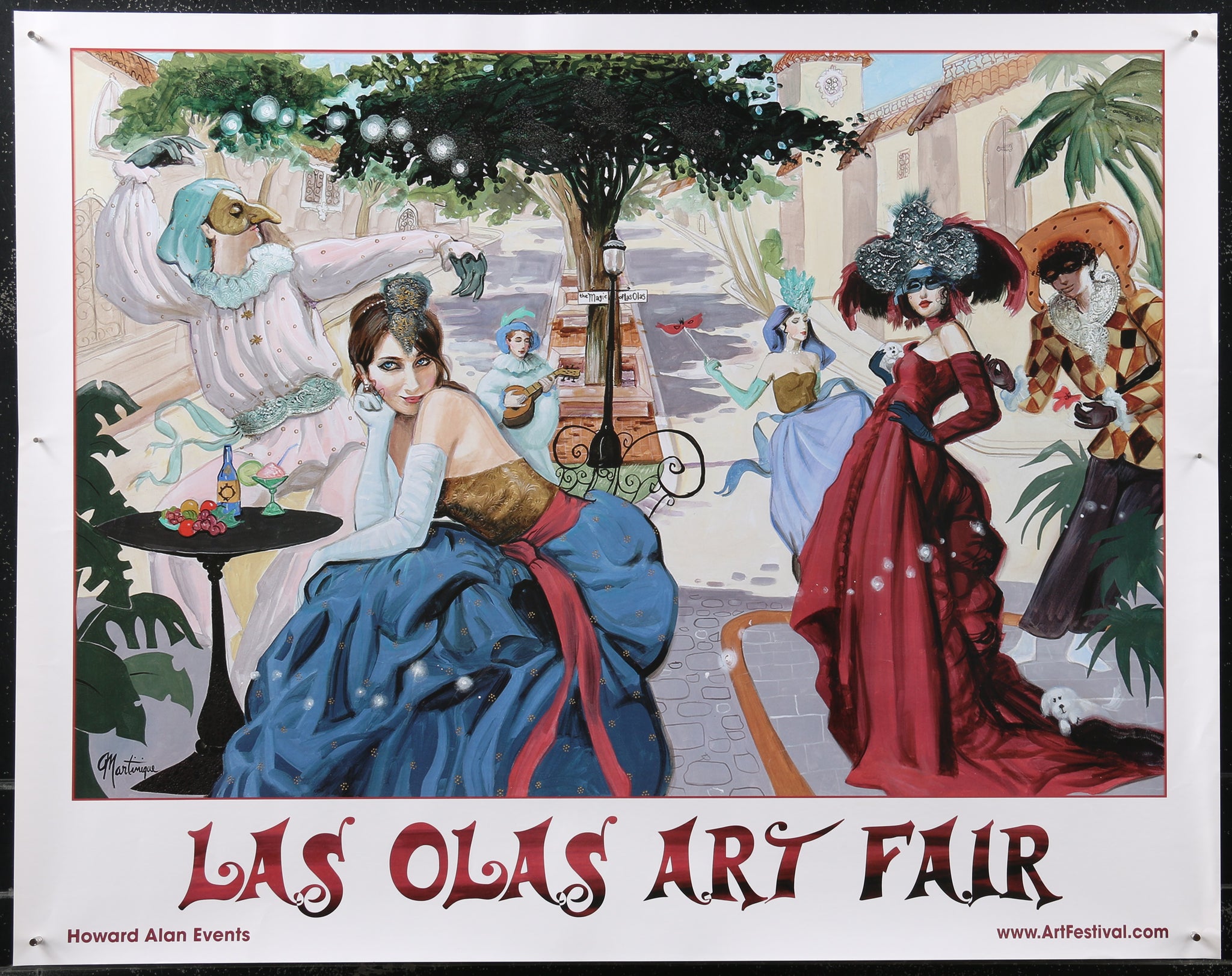 Las Olas Art Fair (22" x 28" Ca. 2010's)