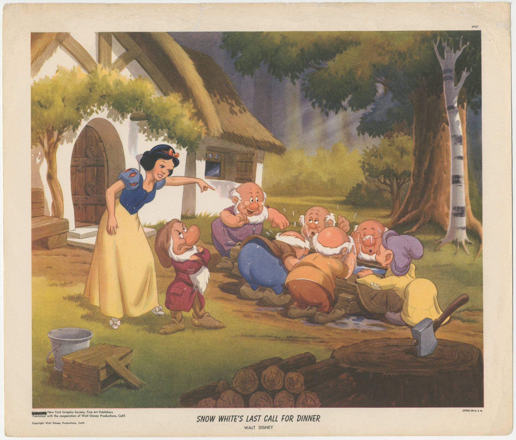 New York Graphic Society, Snow White's Last Call For Dinner (1947)
