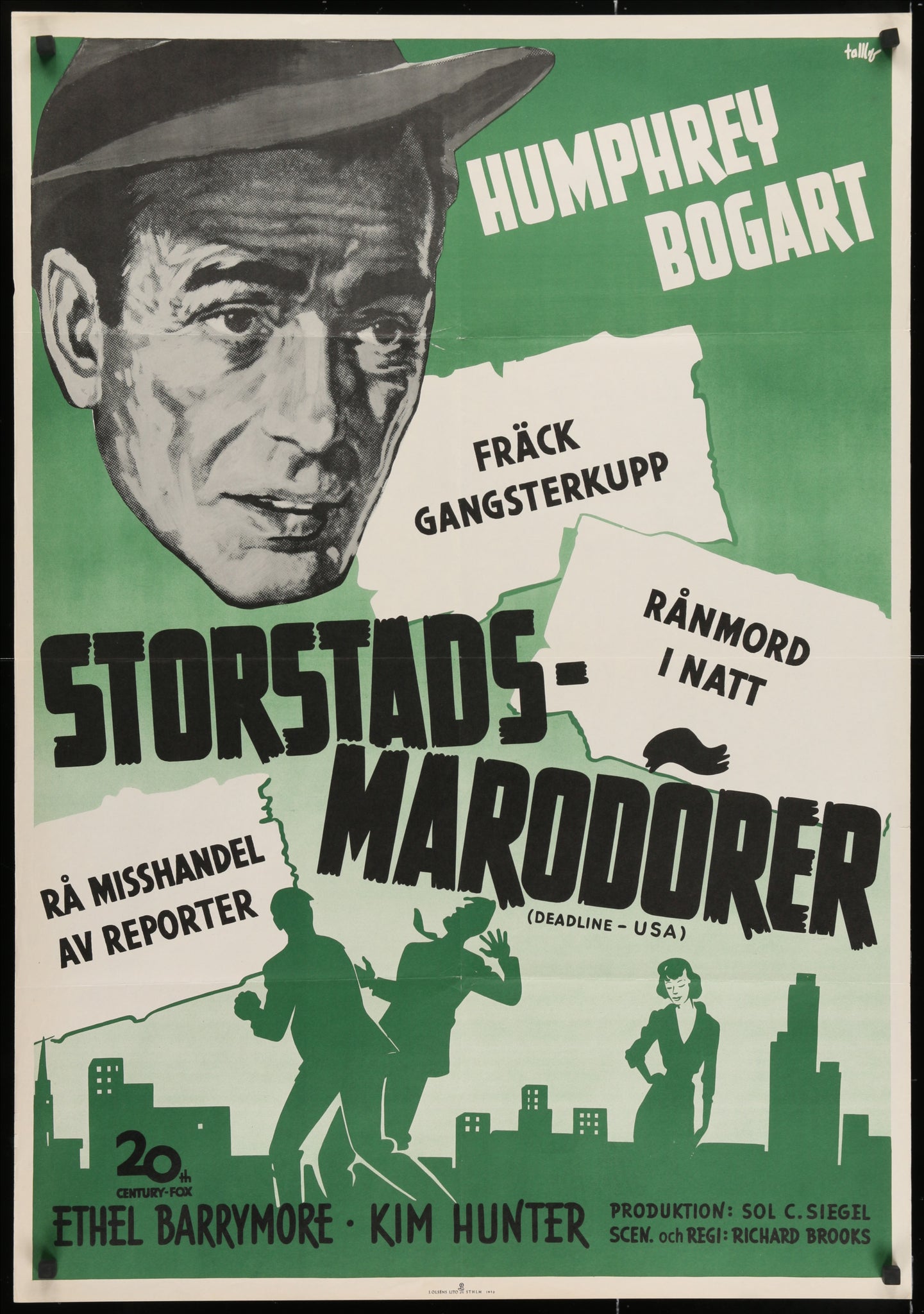 Deadline U.S.A. (Swedish) 1952