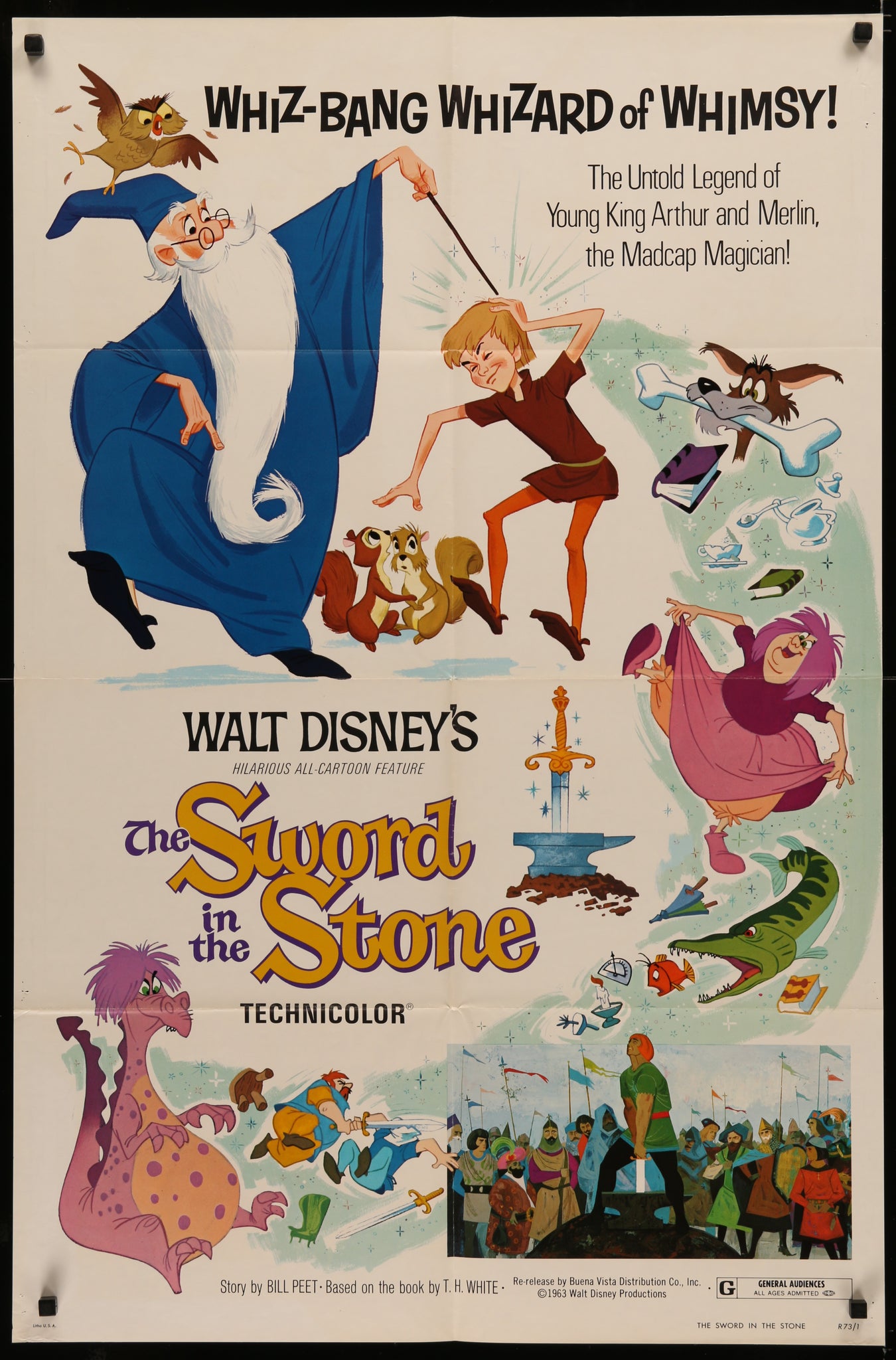 The Sword in the Stone (R1973 1Sh)