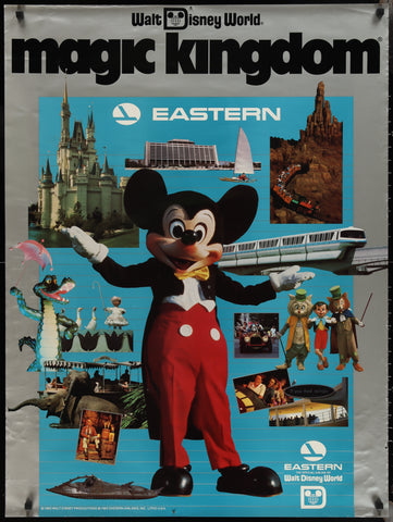 Eastern Airlines Magic Kingdom (1983 30" x 40")