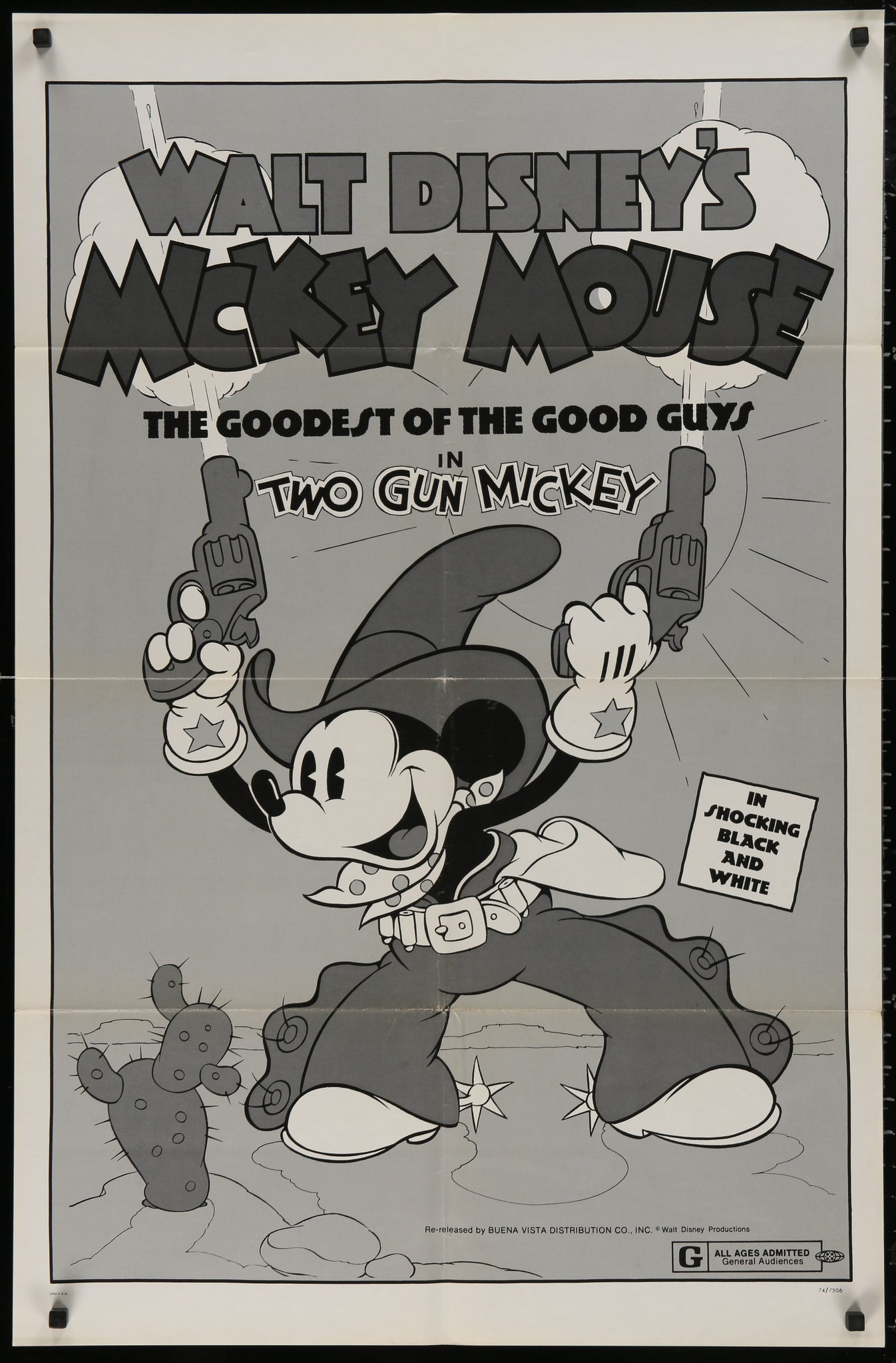 Two Gun Mickey (R1974 1Sh)