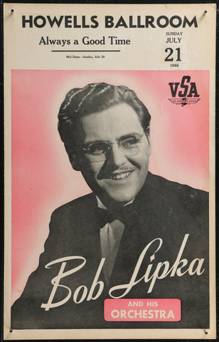 Howells Ballroom, Bob Lipka and His Orchestra (WC 1946)