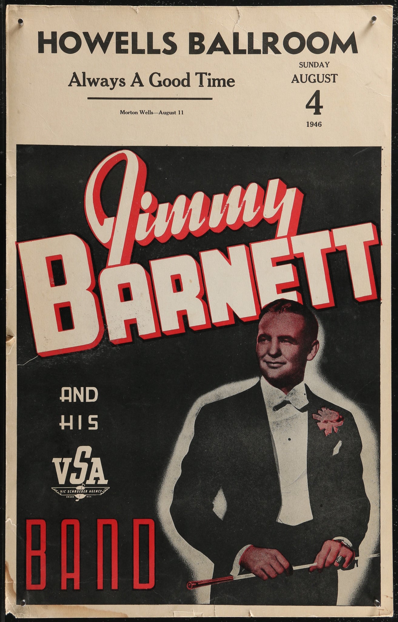 Howells Ballroom, Jimmy Barnett (WC 1946)